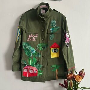 Unique and rare Kilometre Paris Performance Embroidered Jacket